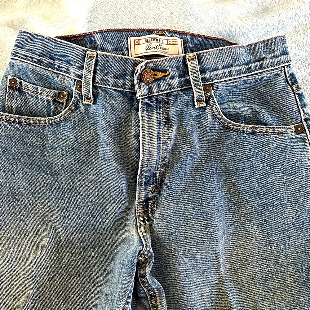 Levi's Signature Relaxed Fit Blue Jeans